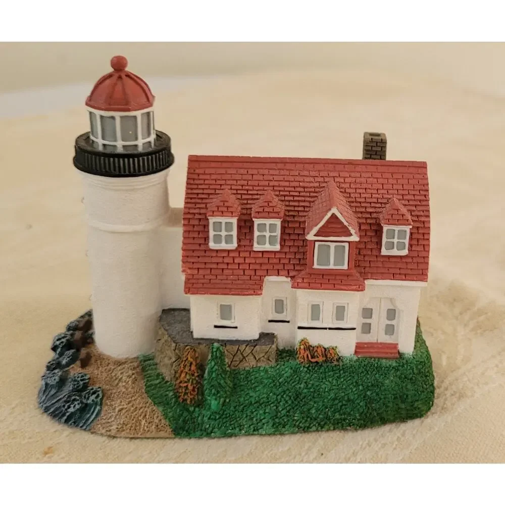 LEFTON Lighthouses/3 -Point Betsie MI-Sturgeon Point MI-Peggys Cove Nova Scotia